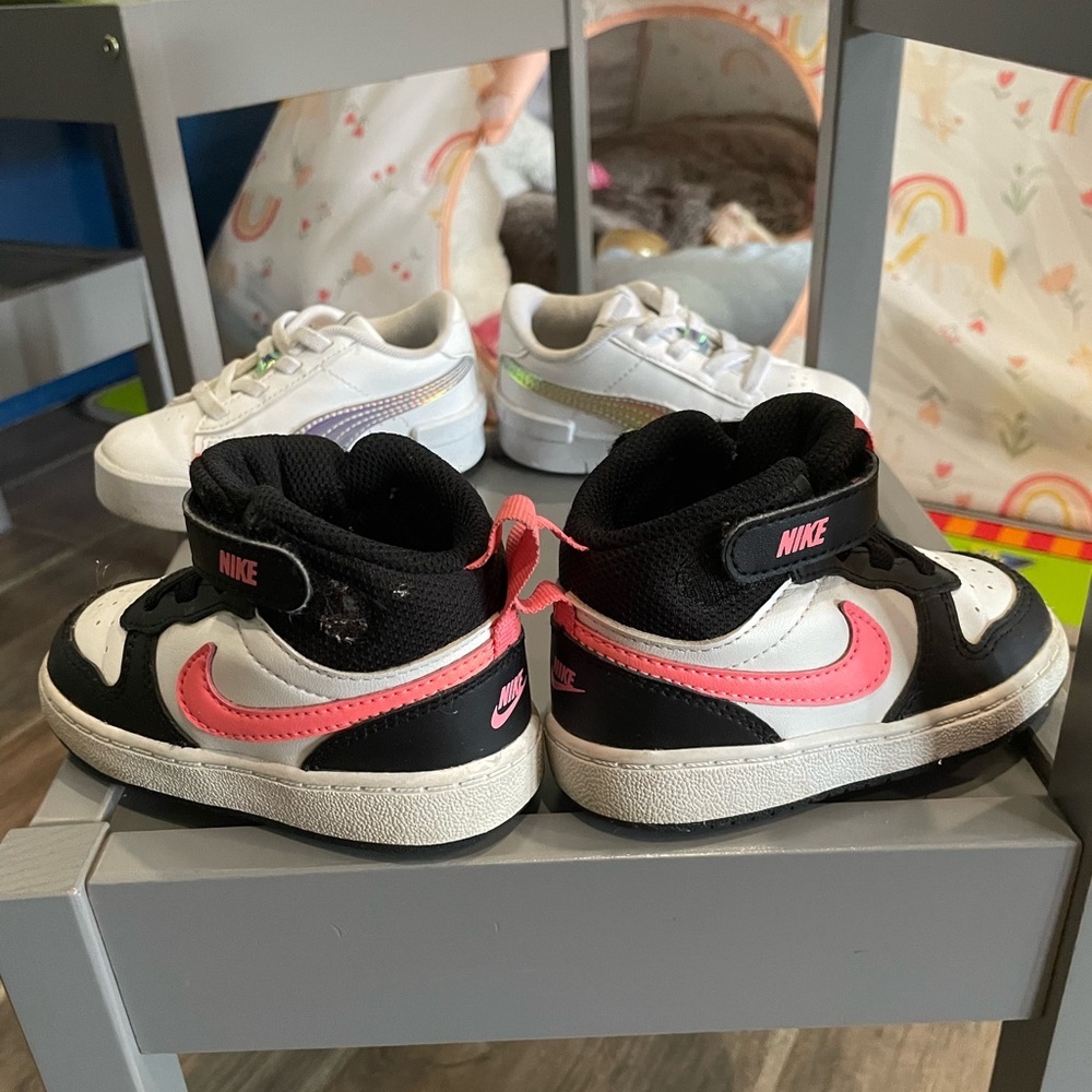 Toddler girl size 6 shoes